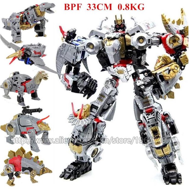 Figuras de acción 5 en 1 para niños, juguetes de transFormación, robot Predaking Devastator KO gt, modelo de Figura de acción, juguete de deFormación PT05 PT-05
