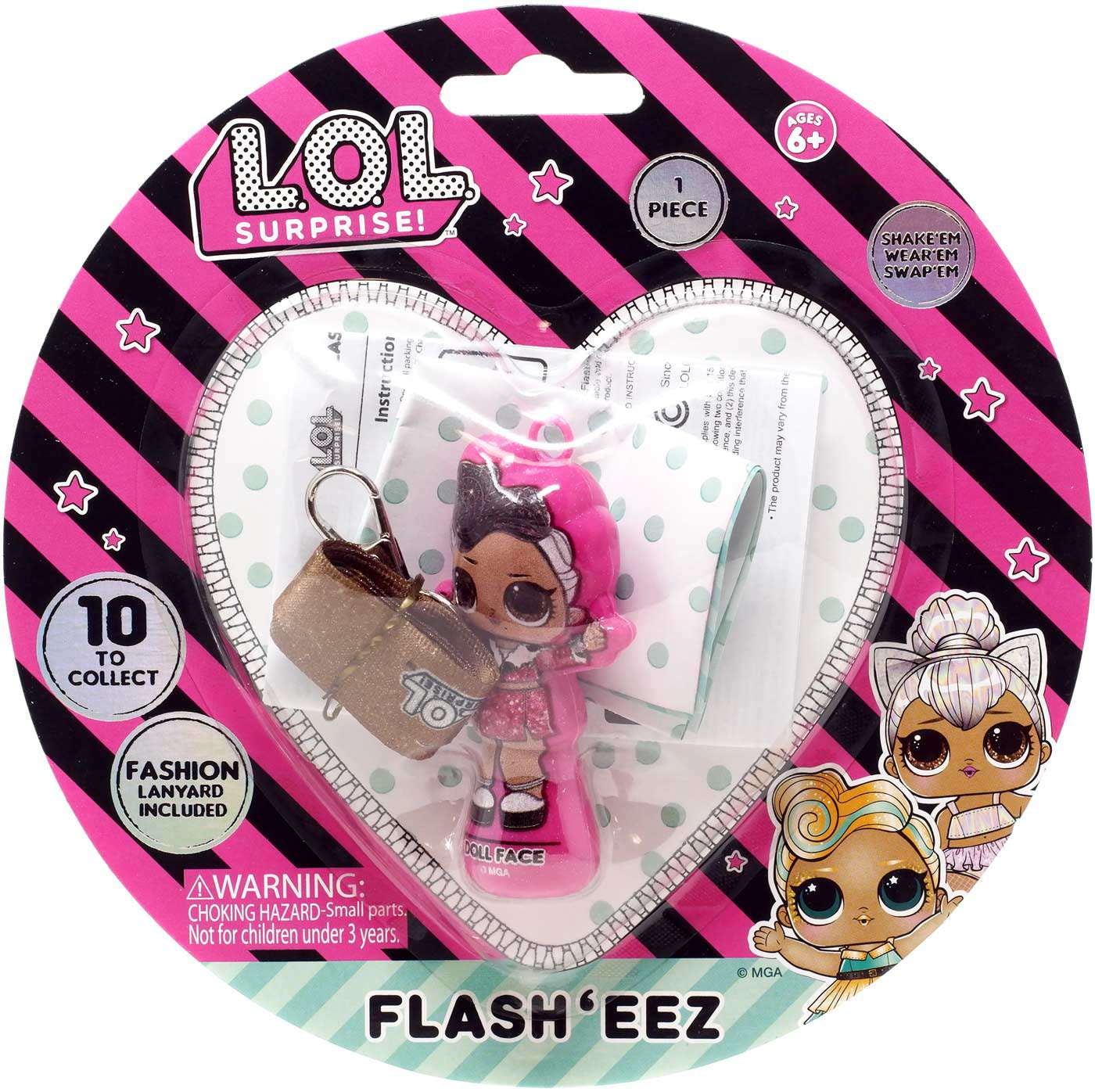 LOL Surprise Flash EEZ Doll Face Walmart