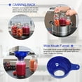 thumbnail image 2 of LEEYNEER Canning Supplies Starter Kit - 7 Pieces Stainless Steel Canning Set Tools  Steamer Rack Canning Funnel Jar Lifter Wrench  Tongs Lid Lifter/Bubble Remover Tool  for Canner/Pot  Be, 2 of 7