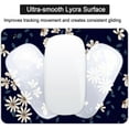 thumbnail image 3 of SHILIU-Small Mouse Pad, Mini Mouse Pad 6 X 8 Inch with Non-Slip Rubber Base for Keyboard Tray Laptops Wireless Mouse Home Office Travel, Washable & Portable (Daisy), 3 of 4