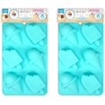 thumbnail image 1 of Ice Cream Parlor Silicone Cone and Pop Shaped Cupcake Mold 2-Pack, 1 of 3
