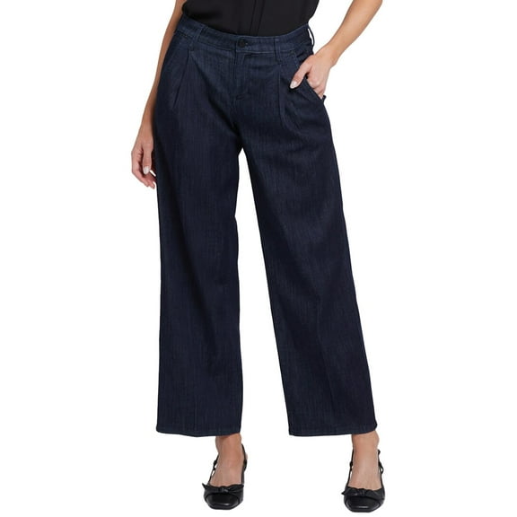 NYDJ womens  Petite Teresa Rinse Ankle Crop Jean, 00P, Blue