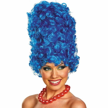 The Simpsons Marge Deluxe Glam Adult Wig Halloween Costume