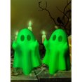 thumbnail image 4 of Adorno Halloween Fantasma Dedo Que Brilla FLhrweasw Jardín Exterior, 4 of 9
