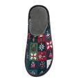 thumbnail image 3 of IAUYY Memory Foam House Slippers Suitable for Both Men and Women. Comfortable, Anti-Slip Plush Flat-Bottomed Slippers The Best Holiday Gift Christmas-themed Design, 3 of 9