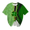thumbnail image 1 of Camisetas Casuales de Manga Corta con Cuello de Tripulación Impresa de San Valentín Tee Gráfica Ligera Top 95% Poliéster 5% Elastano para el Uso Diario, Camiseta de Moda Cómoda, 1 of 9