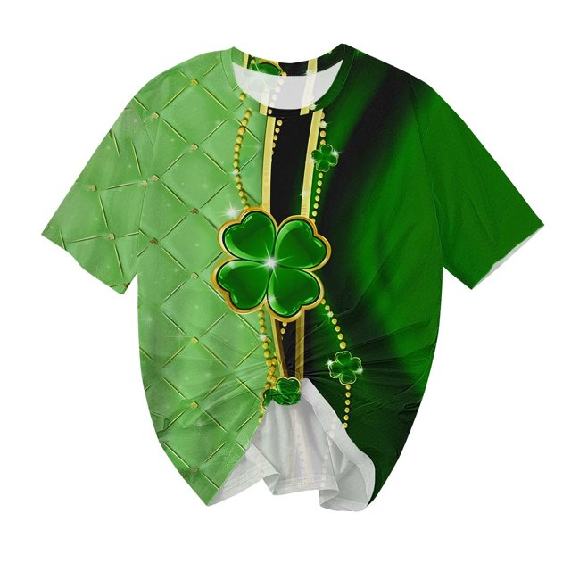 Camisetas Casuales de Manga Corta con Cuello de Tripulación Impresa de San Valentín Tee Gráfica Ligera Top 95% Poliéster 5% Elastano para el Uso Diario, Camiseta de Moda Cómoda