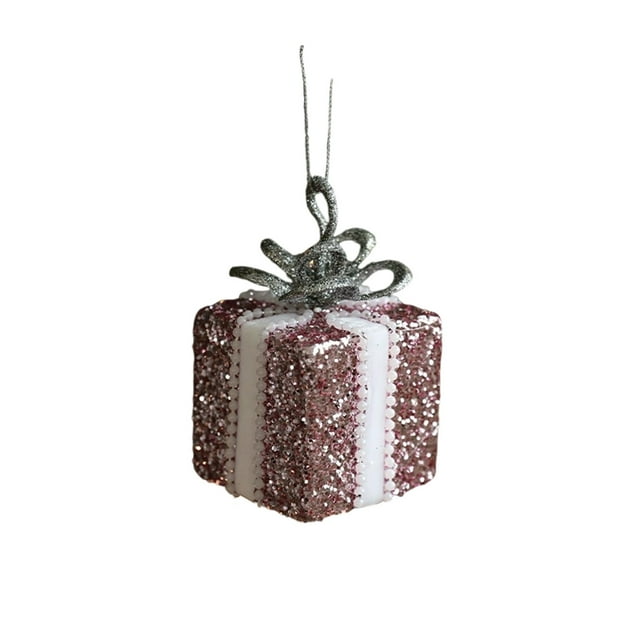 Christmas Tree Decorations Flocked Christmas Balls Set Assorted Styles for Tree Decorations and Holiday Parties Christmas Tree Ornaments