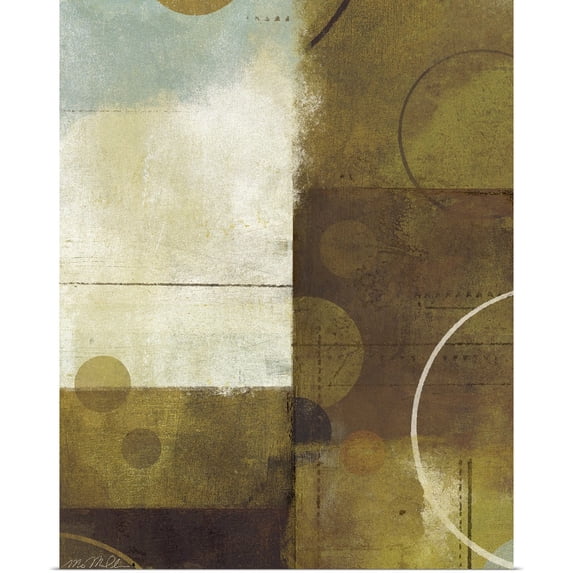 Great BIG Canvas | Rolled Mo Mullan Poster Print entitled April Showers III