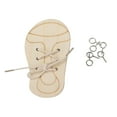 thumbnail image 4 of Bunblic 5-6pack Busy Board DIY Toys Material Educational Toy Laces for Car Kids Children 5 Pcs, 4 of 8