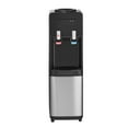 thumbnail image 1 of KFFKFF Top Loading Water Cooler Dispenser, Hot and Cold Water Dispenser for 3 or 5 Gallons Bottles, Sturdy Stainless Steel and Child Security Lock, Ideal for Homes, Kitchens, Offices, Dorms, Black, 1 of 9