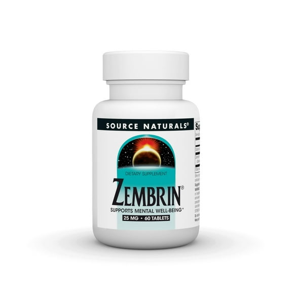 Source Naturals, Inc. Zembrin 25mg 60 Tablet