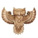 thumbnail image 1 of Búho de Madera, Colgador de Pared de Animales de Madera, Decoraciones para el Hogar, Decoración de Pared de Madera, Adorno de Búho, Decoración Rústica de Pared de Búho, 1 of 5