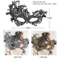thumbnail image 2 of Mascarada - Paquete de 3 máscaras de Halloween para mujer de encaje veneciano, antifaz sexy para fiesta para mujer oso de fresa  Hogar, 2 of 5