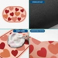 thumbnail image 5 of DefiDgd Valentine's Day Kitchen Mats Love Heart Red Pink Kitchen Rugs,Absorbent Non Slip Rectangle Shower Rug Front Door Mat for Anniversary Home Room Decoration, 5 of 8