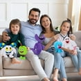 thumbnail image 6 of 5Pcs Cute Monster Plush, Fear Stuffed Animals, Soft Plushies Hugging Plush Squishy Pillow Toy Gifts for Kids Birthday Party Bedding Sleeping, 6 of 7