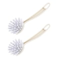 thumbnail image 3 of 2 Pcs Cleaning Brushes Multipurpose Kitchen Brush Pot Brushes Home Dishes Brush, 3 of 8