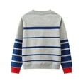 thumbnail image 6 of WIBACKER 2-7T Toddler and Little Boy's French Terry Cotton French Terry Crewneck Long Sleeve Sweatshirt - 1 Piece Dinosaur, 6 of 8