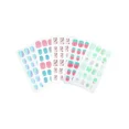 thumbnail image 1 of 5 cajas/120 Uds diseño de Arte de uñas dibujos animados falsos decorativos puntas de uñas postizas desmontables uñas postizas para niños mujeres hogar, 1 of 1
