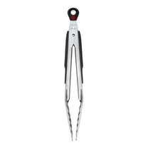 OXO SoftWorks Stainless Steel 9-inch Food Tongs with Locking Handle