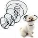 thumbnail image 5 of Collar de cono de perro suave, collar de cono de gato para después de la cirugía, collar isabelino para perros grandes, perros medianos, perros pequeños, cono de perro suave reutilizable translúc, 5 of 5