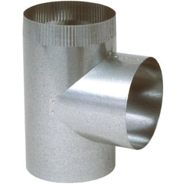 Imperial Manufacturing GV0912 3 in. HVAC 30 Galvanized Straight Tee
