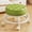 💖 Green_New#342, variant on Blaxill Swivel-Wheel Plastic Low Stool | Home Movable Seat | Compact Rolling Ottoman Chair | Multi-Purpose Ergonomic Footrest | 680g | 30x30x22cm | Multiple Colors Available