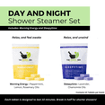 thumbnail image 2 of Day and Night Aromatherapy Shower Steamers Gift Set - Shower Bombs Made in the USA - Relaxation Gift for Women - Lavender Shower Steamers for Women - Eucalytus Shower Steamer - Self Care Gift, 2 of 6