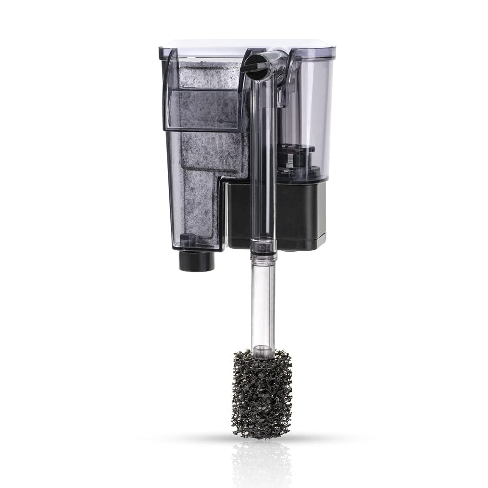 DaToo Aquarium Hang On Filter Small Fish Tank Hanging Filter Power