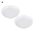 thumbnail image 2 of Zhaomeidaxi 2Pcs Round Wave Plastic Plant Saucer, Durable Heavy Duty Flower Plant Pot Drip Tray Container for Home Garden Indoor and Outdoor Plant, 2 of 5