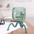 thumbnail image 4 of Ventilador De Cochecito Ventilador USB para cochecito, 5 V, 2,5 W, ventilador eléctrico de pulpo, enfriador de aire silencioso de 3 velocidades (verde B) Ehuebsd Libre de BPA, 4 of 6