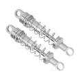 thumbnail image 3 of 2x Amortiguadores 1/12 Reemplazo Resistente al desgaste Fácil de usar Accesorios robustos RC Plata, 3 of 9