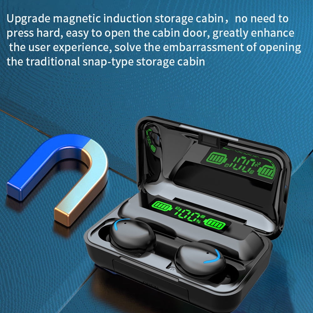 Buy squarex Wireless Earbuds - Bluetooth Headphones True Wireless Earbuds  Touch Control with Charging Case, Ipx7 Waterproof, Earphone In-ear Premium  Deep Bass Overstock Items Clearance All 1 Online at desertcartParaguay