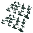 thumbnail image 4 of MOVTOTOP 100Pcs Small Soldier Models Mini Soldier Figures for Doll Houses School Projects Educational Use, 4 of 7