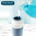 thumbnail image 3 of Travel Bottles for Toiletries with Cute Washbag,Leak Proof Travel Bottles,3oz Tsa Approved Travel Bottles,Travel Size Toiletry for Shampoo and Conditioner Bottles,Silicone-Blue, 3 of 7
