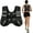 Black+, variant on Weighted Vest for Women Men Available in 6lb/8lb/12lb/16lb/20lb/25lb/30lb Fixed Weights,Body Weight Vest with Reflective Stripes for Running,Walking,Workout,Strength Training,Weight Loss