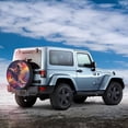 thumbnail image 5 of Kdxio Astronaut Dolphin for Tire Cover Wheel Protectors Tyre Covers Weatherproof Wheel Covers Universal Fit for Trailer Rv SUV Truck Camper Travel Trailers 16 inch, 5 of 5