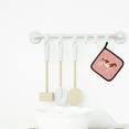 thumbnail image 3 of Caroline's Treasures Ayrshire Cow Pink Check Pair of Pot Holders, 3 of 3