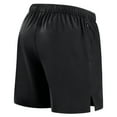 thumbnail image 3 of Men's Fanatics Black San Francisco 49ers Front Office Micro Tonal Shorts, 3 of 3