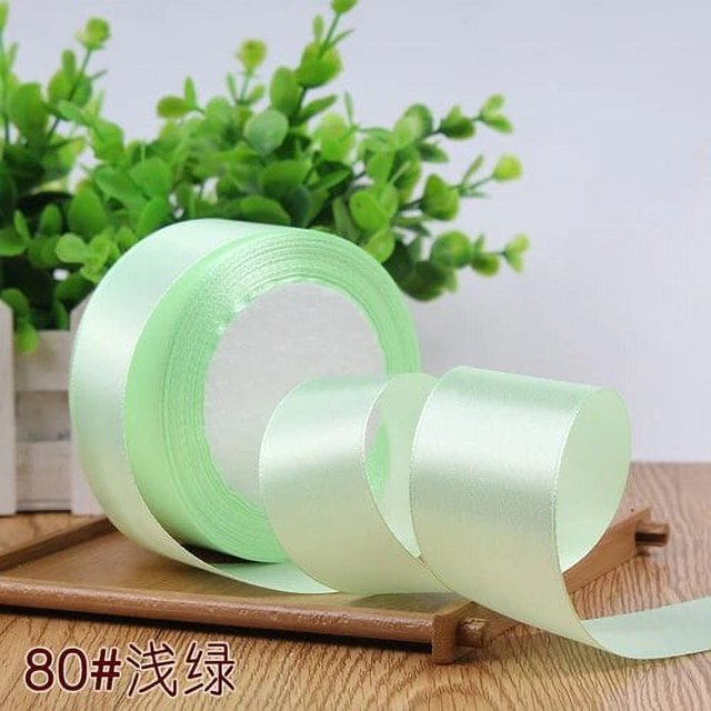 25 yardas/lote 6mm 10mm 15mm 20mm 25mm 40mm 50mm cintas de satén de seda Navidad cumpleaños boda regalo envoltura blanco cintas DIY