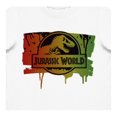 thumbnail image 2 of Playera Para Niño Jurassic World Jurassic World Cuello Redondo Manga Corta Talla 10 Blanco, 2 of 2