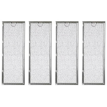 Replacement Microwave Grease Filter For Ge General Electric Hotpoint Replacement Microwave Grease Filter For Ge General Electric Hotpoint Wb06x10288 4 Filters