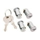 thumbnail image 2 of Cerraduras de seguridad tipo barril para barras de techo con llaves, accesorios resistentes, cerraduras de barra transversal, núcleos de cerradura 4 núcleos de bloqueo, 2 of 8