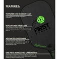 thumbnail image 2 of First Strike Pickleball: Professional Pickleball Paddle - Elongated, 16.4 x 7.5", Polymer Core, Carbon Fiber Surface, Advanced Edge Guard, 4 1/4" Grip, 2 of 5