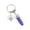 Purple PP, variant on Key Chain Hexagonal Chakra Pendant Crystal Pendant Pointed Quartz Stone Keychain Pendants for Valentine's Day Mother's Day Christmas Birthday Gifts