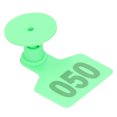 thumbnail image 1 of Cold Resistance Numbered Ear Tag, No Deformation Convenient To Marking And Distinguish Animals Pig Ear Tag, For Pig Cow Farm Animal Identification, 1 of 8