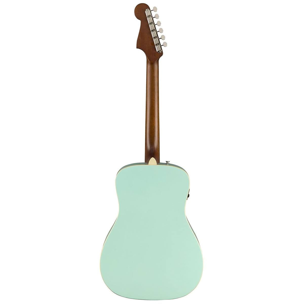 Fender Malibu Player Acoustic Electric Guitar, Aqua Splash 