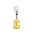thumbnail image 1 of FSLiving J-Type Track Pendant Light Adjustable Angle Rotated Degree Vintage Design Gold E26 Base Lamp for Kitchen Bar Sink Loft (No Bulb & No Track) - 1 Pack, 1 of 6