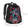 thumbnail image 2 of Patriotic Shield Graphic Laptop Backpack for Travel & Commute, 16.5", 2 of 6