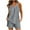 Dark Gray, variant on Hvyesh Womens Two Piece Short Sets Summer V Neck Travel Outfits Sleeveless Lounge Sets Lightweight Cozy Pajamas Set